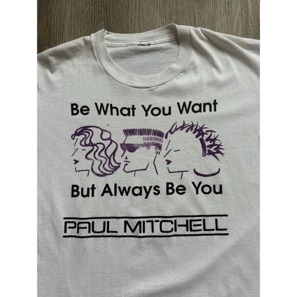 Vintage 90s Paul Mitchell Be What You Want But Alwasy Be You Shampoo Promo Rare - Picture 3 of 12